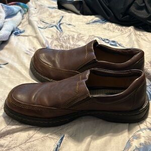 Born classic brown slip ons